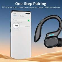 Ankriyul Wireless Earbuds With Mic, ENC Noise-Proof Stereo Headphones, Sport Headset, Touch Control Earphones With Charging Case - 均碼 - 查看 5