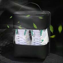 Hộp đựng đồ và lưu trữ ô tô dung tích lớn nâng cấp có túi, hộp đựng giày ô tô, hộp đựng đồ đa năng chống thấm nước ở ghế sau ô tô để đựng giày dép, túi đựng quần áo, phụ kiện ô tô thông dụng, hộp đựng giày di động bằng vải Oxford - Nhiều màu - Xem 13