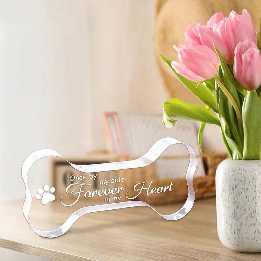 Acrylic Pet Memorial Plaque, Condolence Gift For People Who Lost Their ...