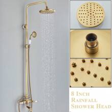 Système de douche - Laiton antique - Voir 2