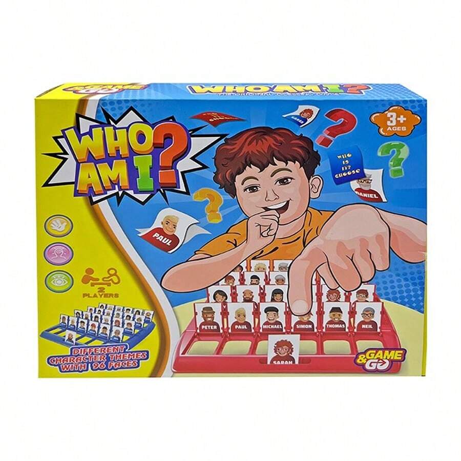 Board Game Who Am I Board Game Interactive Toy Skill - 豐富多彩的 - 查看 1