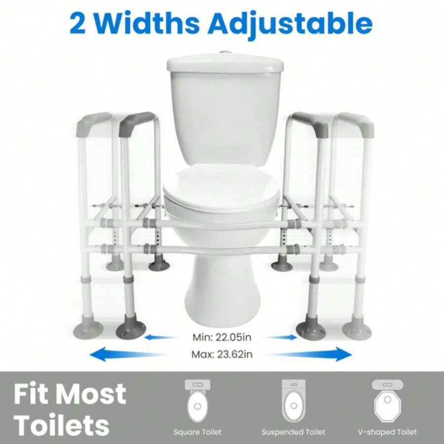 Toilet Safety Rails For Elderly Adjustable Toilet Safety Rails Stand