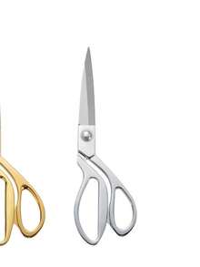 Tesoura Uso Profissional Para Costureira 20cm 24cm 26cm - Dourado 26cm (WJ-1109) - Visão 2
