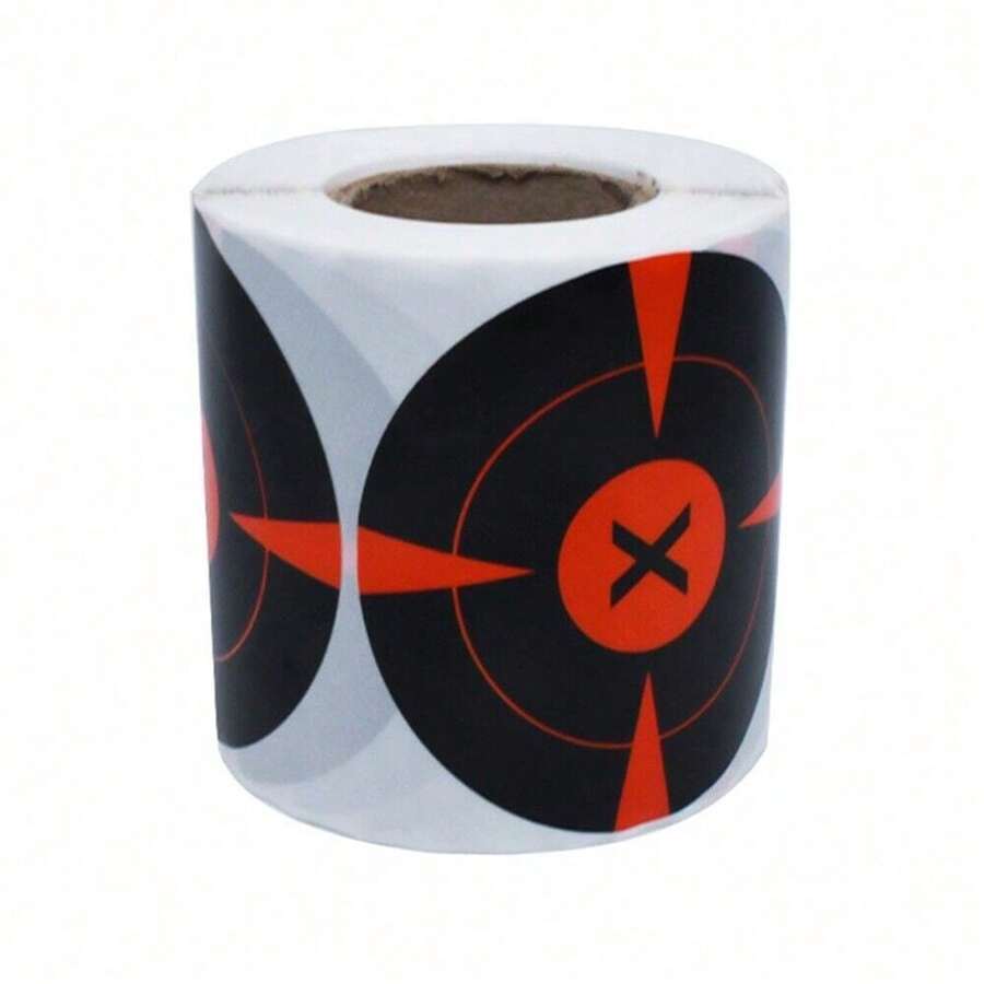 250Pcs Splatter Shooting Targets 3 Inch Reactive Paper Target Stickers