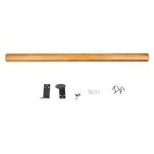 Rainaut 3 FT Modern Wood Handrail Stair Railing Wall-Mounted Hand Grab Rail For Indoor - Wood - View 4