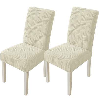  Ystyle Chair Covers With Backrest 4/6 Pieces, Stretch Chair Cover, Universal Chair Covers For Dining Room Kitchen, Washable Removable, Easy To Clean And Durable
