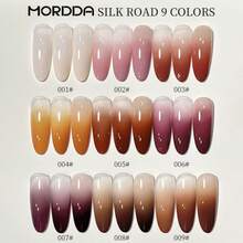 1pc 6ml New Silk Road Patting Glue Smudge Canned High Saturation Popular Semi-Solid Nail Polish Glue Nail Salon Special - Nhiều màu - Xem 5