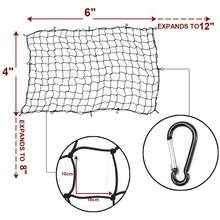 1 lưới hành lý lớn, xe bán tải, lưới xe địa hình, lưới che xe tải, túi đóng gói khóa Black Mountain - màu đen - Xem 3