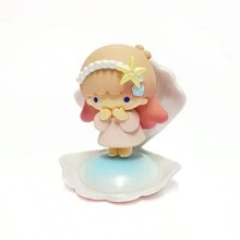 Miniso Sanrio Seaside Vacation Blind Box(Mixed), Exclusive Painted Ocean Elements Like Seashells & Waves, Premium PVC Material, Perfect For Collector Collections, Bedroom Decor & Themed Party Gifts (1PC, Random Delivery) - Multicolor - View 4