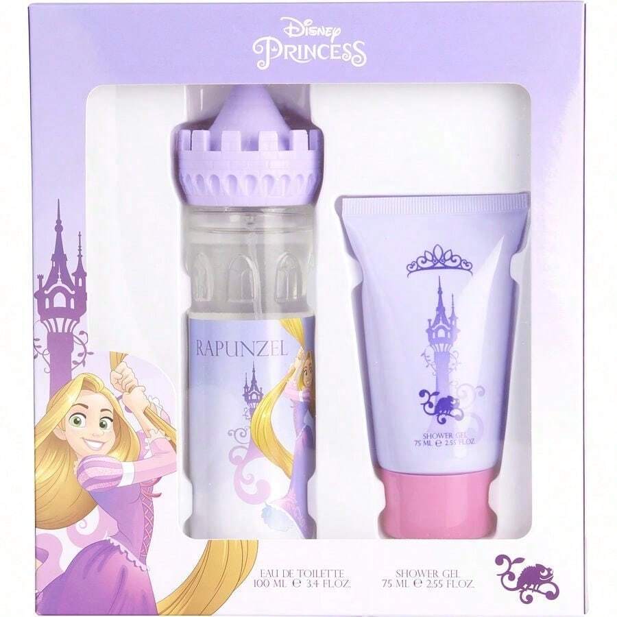 Disney Tangled Rapunzel By Disney Women Citruses, Cedar, Vanilla Flower, White Flowers, Sandalwood Edt Spray 3.4 Oz & Shower Gel 2.5 Oz