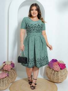 Women Dresses - 青檸色 - 查看 4