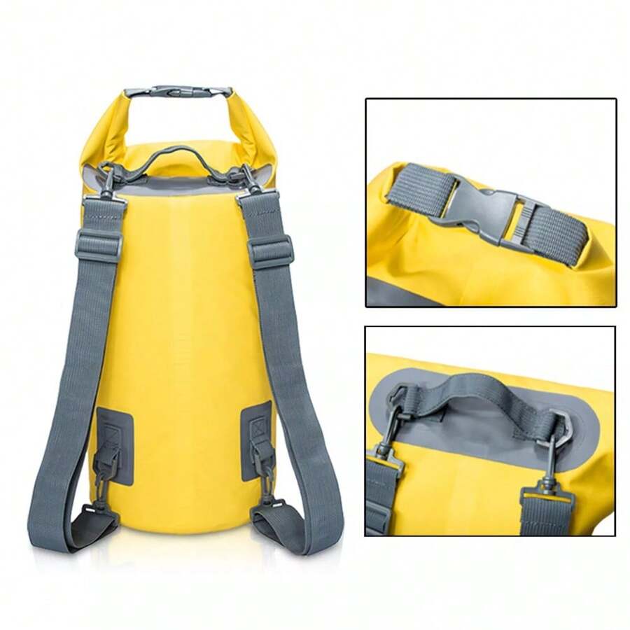 Dry Bag Travel Backpack / Waterproof Roll-Top 30L Rucksack Backpack Hiking Pack,Boho Vibes - 1 - View 1