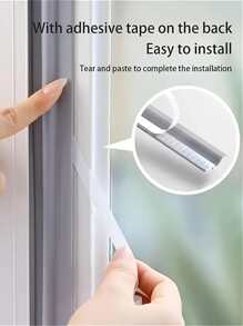 1 件门窗密封条、挡风雨隔热工具、窗户隔音自粘防风雨胶带 - 防风、防尘、防雨、降噪密封胶带、贴纸、墙贴花、用于家居装饰的乙烯基贴花、春季装饰品让您的家焕然一新、拉玛装饰贴纸礼物生日毕业