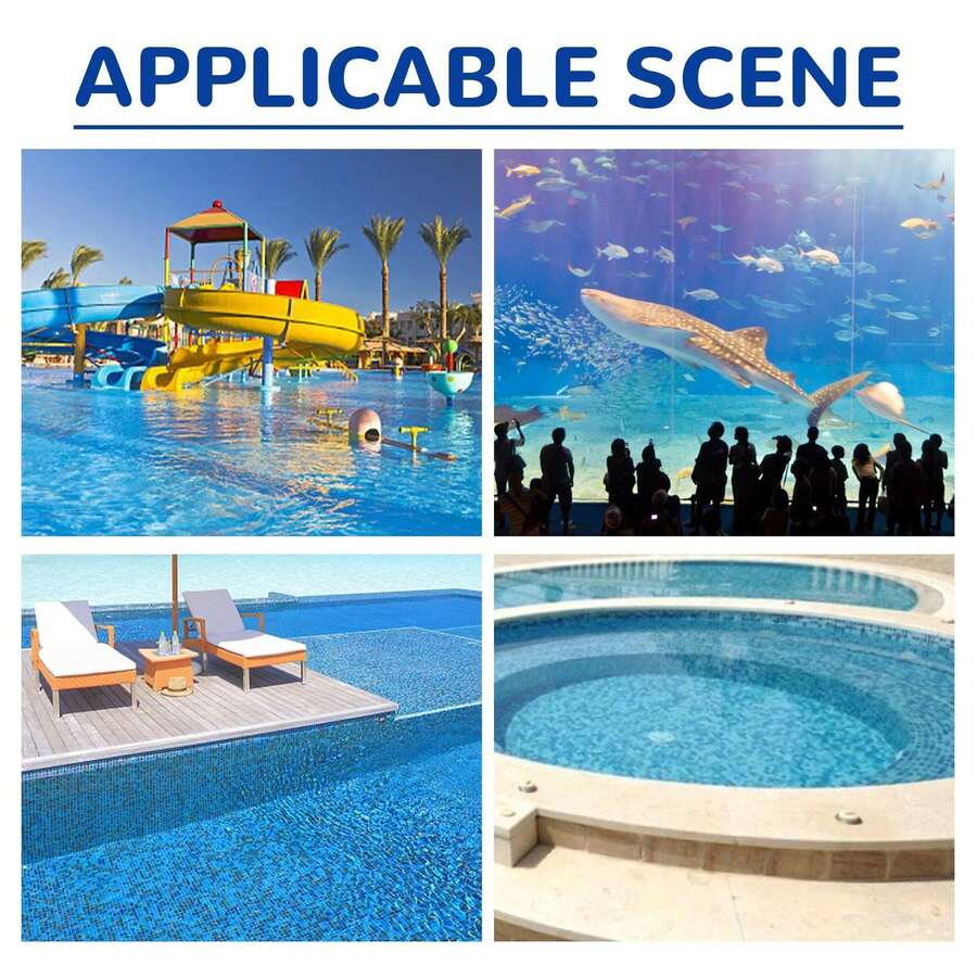 Pool Cleaning Tablets, MultiPurpose Pool Water Clarifier, Deodorizer