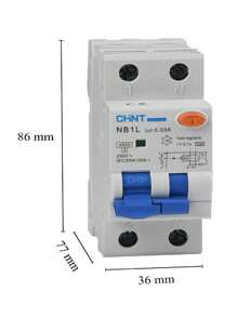 Chint Interruttori Magnetotermici Differenziali Serie NB1L Curva, cod. 203332-203339