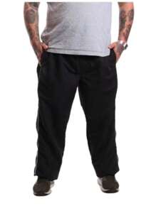 Kit 3 Tactel Men's Plus Size Pants With 3 Pockets For Gym, Basic Sports Walking - Nhiều màu - Xem 2