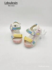 Nuovi sandali sportivi per bambini e bambine, suola morbida antiscivolo, traspiranti, scarpe casual estive