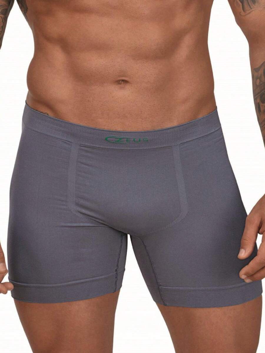 Zeus DeMillus 90907 Ultralight Sports Boxer Briefs - Xám - Xem 1