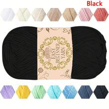 1pc Soft & Comfortable 100% Acrylic Yarn - Ideal For Crochet & Knitting DIY Projects - 4-Ply Hand Weaving, 50g/Pc, Best DIY Gift