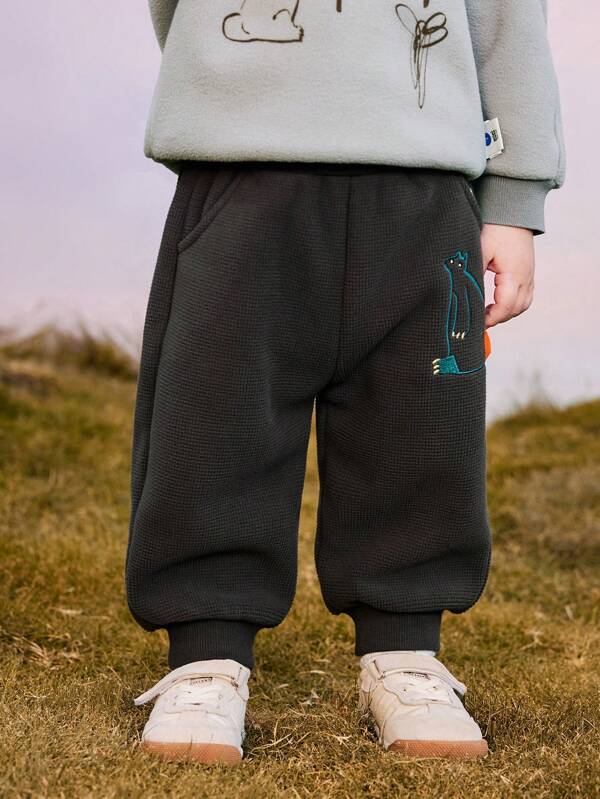 mini bala Boys' & Girls' Styled Warm Pants 2024 Winter Collection