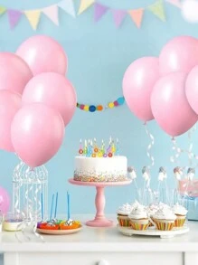 A Set Of Party Balloons, Pink Balloons For Balloon Garland Balloon Arch As Party Decorations, Birthday Decorations, Baby Shower Decorations Baby Shower Family Decorations Gifts