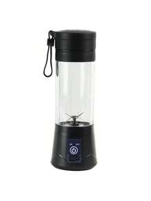 Licuadora portátil,usb recargable mini eléctrico viaje jugo de batidora para fruta verdura - Negro - Ver 1