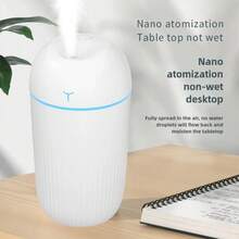 Humidificador mini, regalo DIY con forma de gota USB para escritorio, aromaterapia, ambientador de hogar, difusor, regalo, decoración del hogar - mini humidificador - Ver 5