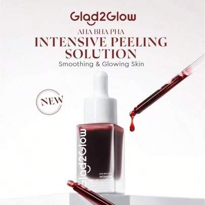 Glad2glow AHA BHA PHA 强效去角质精华液 15ml