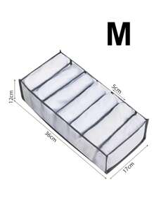 1/4pcs Mesh Division Underwear Storage Box Set, Clothing Division Storage Box, Household Foldable Portable Storage Basket, Perfect For Home Organization, Autumn And Winter Wardrobe Refresh, Back To School, Christmas Gift Idea, Keeps Clothing Neat And Accessible, Easy To Use, Space-Saving Design, Ideal For Bedroom, Closet, Dorm Room, High Conversion Keywords Included, Stylish And Practical, Must-Have For Families And Students.