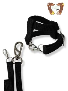 Adjustable Cockatiel Harness With 1.50m Guide - màu đen - Xem 2