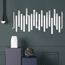 10pcs/Set Acrylic Mirror Border Decorative Strip Wall Sticker Ceiling Molding,Stickers,Wall Decal, Vinyl Decal For Home Decorations,Spring Decoration Items Refresh Your Home,Rama Decoration Stickers Mirror Wall Wall Decor Room Decor Wall Mirror Mirror For Room Bathroom Decor Living Room Decor - Multicolor - View 7