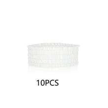 一次性 Spa 面部头带，柔软无纺布面部发带，弹力面部头巾，护肤美容师沙龙化妆桑拿单独包装，适合女性女孩，白色 - 彩色 - 查看 12