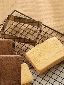 5pcs/Set Stainless Steel Square & Rectangle Cookie Cutter, DIY Cake, Cookies, Biscuits Mold - Cookie Cutters - View 6