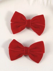 2 Stücke rote Hunde Haarschleife, exquisites handgefertigtes Haaraccessoire Bogen, Haarklemmen als Dekoration für Heimtierprodukte und Dekorationszubehör