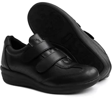 Women's Orthopedic Anatomical Comfort Diabetes Shoes For Heel Spurs And Fasciitis - màu đen - Xem 3