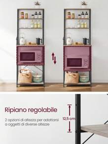 VASAGLE Storage Holders - 灰色 - 查看 7