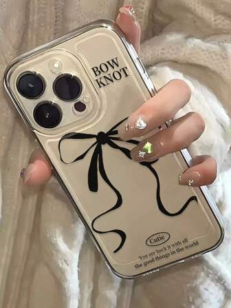 透明蝴蝶结图案保护手机壳，防震加厚设计，兼容 16 XR/7/8、15 Pro Max/12 Pro Max/13 Pro Max/14 Pro Max、13 14 11 12 P14、P11 软壳 P12、XS.XR/78P.78 GES2，兼容 A134G A22 A21S A514G A52 S22 Ultra A335G、A34 A35、Redmi 10、Redmi Note 114G、Redmi 11 Lite、A53 TPU A14/A23/S23 Ultra S24 A14 A15 S23 A73 A55 A54，Redmi 防水防摔防刮