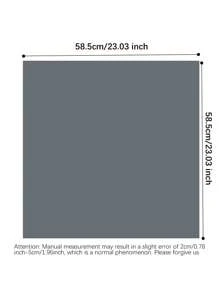 1pc Solid Color Vintage Y2K Liquid Silver Feytiy Bandana Scarf, Versatile Head Wrap, Chest Wrap For Women, Unisex Hiphop Accessory, Autumn/Winter - Multicolor - View 4