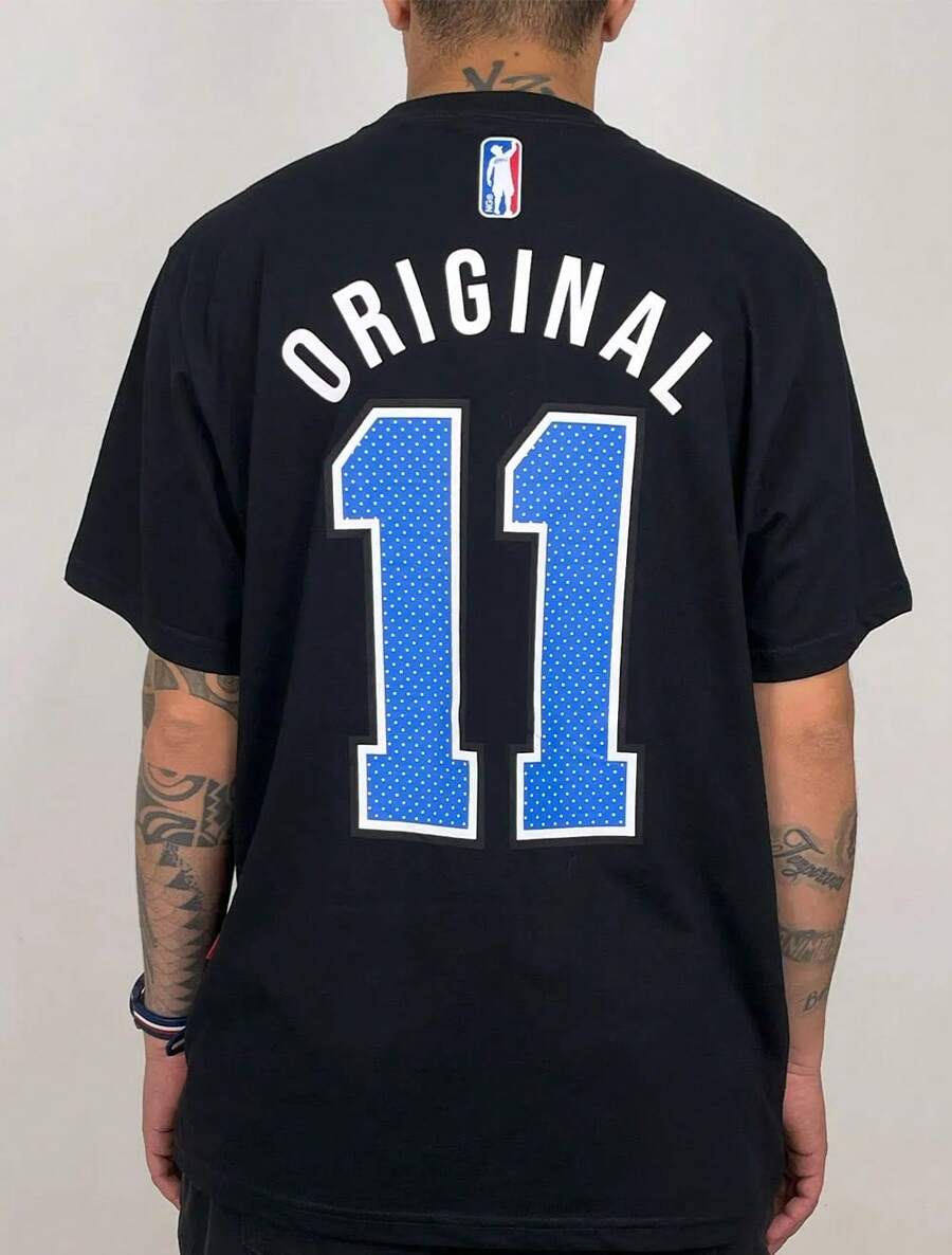 Chronic Fresh Original 11 T-Shirt Shirt Blouse Unisex Men Women 100% Cotton Top Premium Streetwear New Release Fast Shipping Various Colors!! Plus Size - 黑色 - 查看 1