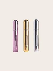 1/3 piezas Botella atomizadora de perfume recargable de 8ml, portátil y conveniente para viajes. Contenedor de líquidos para cosméticos. Accesorio de viaje duradero, una opción ideal para regalos y esencial para exteriores, oficina y vuelta al colegio. - Multicolor - Ver 12