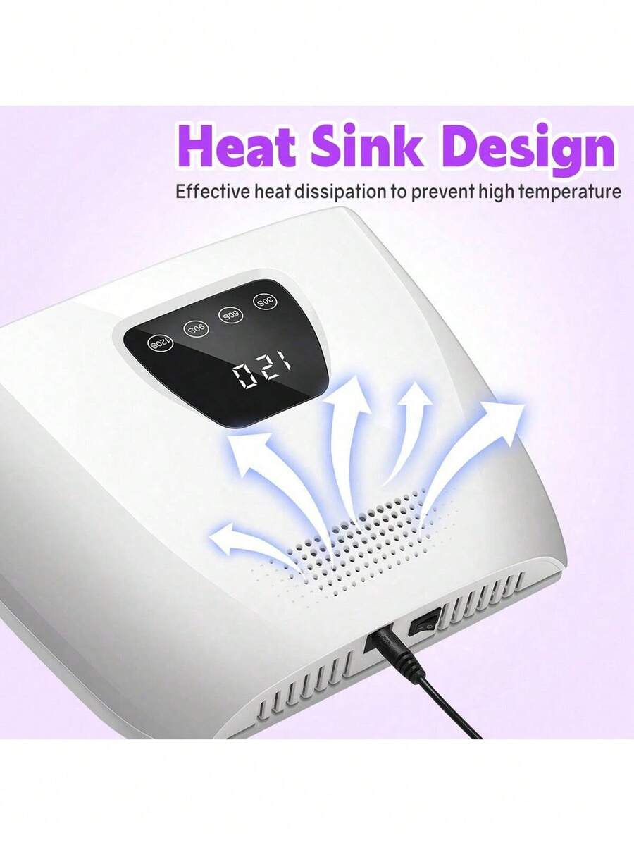 72 LED High Power Nail Dryer With Large Touch Screen LED Curing Lamp