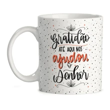 Cốc cá nhân hóa Cụm từ Kinh thánh Câu thơ biết ơn - trắng - Xem 2