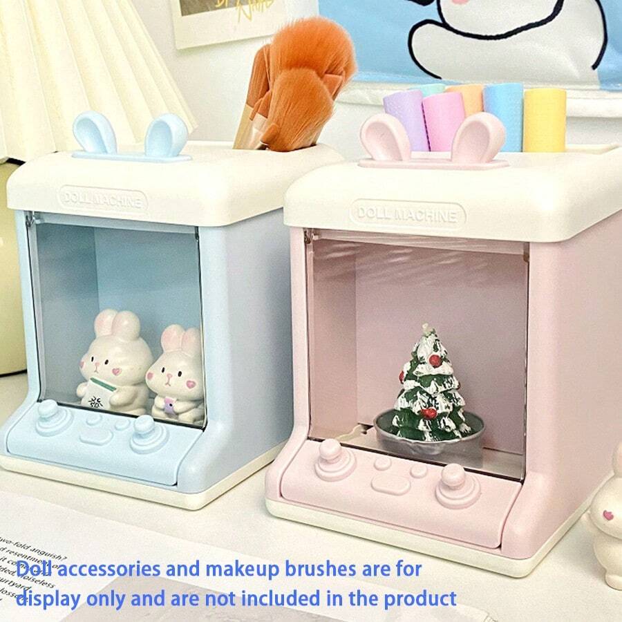 Hộp đựng bút và đồ dùng để đồ trong gara thú vị, đồ dùng văn phòng đa năng, cốc đựng bút chì dễ thương trang trí để bàn, hộp đựng cọ trang điểm, thích hợp cho lớp học tại nhà và trường học. - nhiều màu - Xem 1