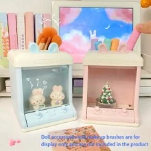 Hộp đựng bút và đồ dùng để đồ trong gara thú vị, đồ dùng văn phòng đa năng, cốc đựng bút chì dễ thương trang trí để bàn, hộp đựng cọ trang điểm, thích hợp cho lớp học tại nhà và trường học. - nhiều màu - Xem 5