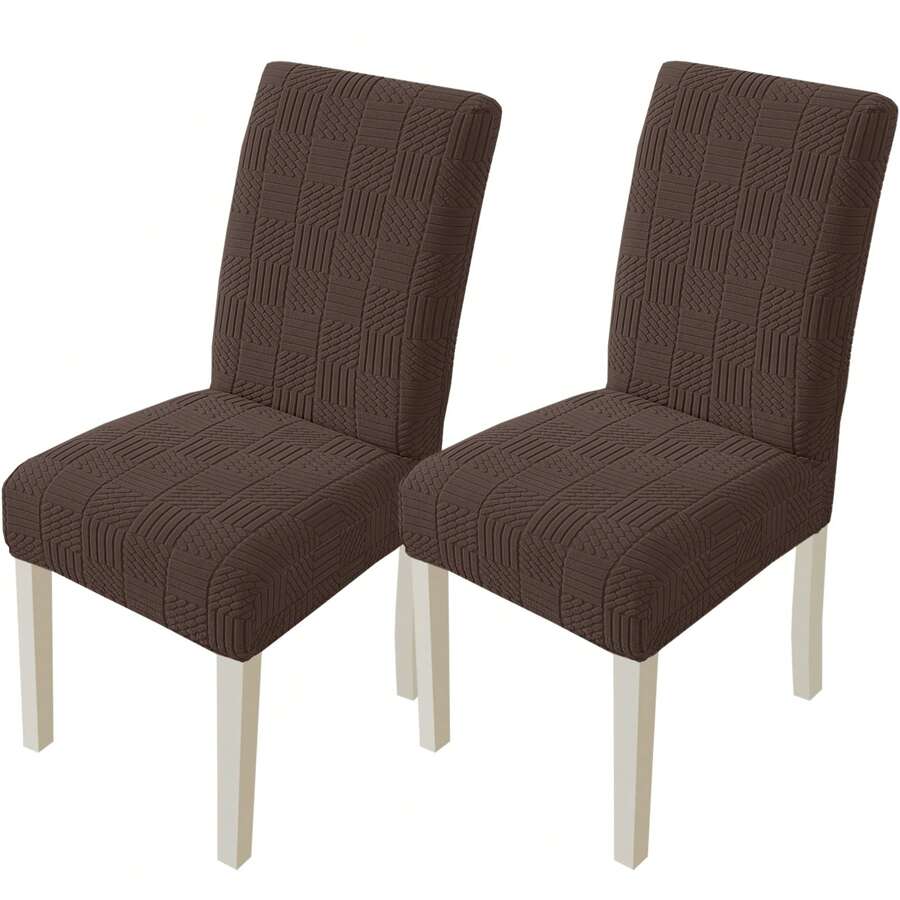Ystyle Chair Covers With Backrest 4/6 Pieces, Stretch Chair Cover, Universal Chair Covers For Dining Room Kitchen, Washable Removable, Easy To Clean And Durable