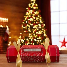 Christmas Money Dispenser And Money Box,Merry Christmas Money ,Christmas Money Holder Ornaments,Funny Christmas Money Pull(Ribbon Color Random) - Multicolor - View 8