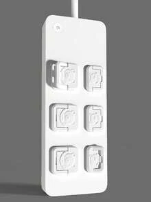 Outlet Covers With Hidden Pull Handle Baby Proofing Plug Covers Child Safety Socket Covers Electrical Outlet Protectors Kid Proof Outlet Cap - White - View 8
