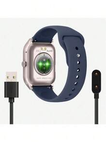 Smartwatch My Watch 8 Pro Haiz Smart Watch 2.01" Full Touch Screen IP67 Water Resistant With 100+ Sports Modes Voice Assistant Make And Receive Calls - 藍色 - 查看 4