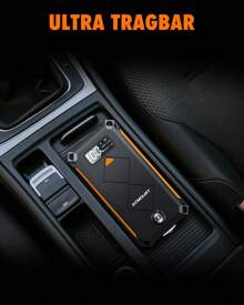 ACMOUNT power bank per avviamento di emergenza, avviatore per auto da 3000 A per veicoli a 12 V, power bank per avviamento con display LCD, torcia a LED, USB, bussola (fino a 10,0 litri di benzina, motori da 8,0 litri) avviatore di emergenza per auto