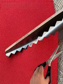 1 chiếc kéo răng cưa trang trí bằng thép không gỉ, dùng để may vá, vải, quần áo, đồ thủ công DIY - Nhiều màu - Xem 4